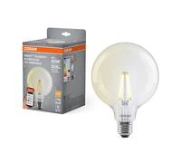 Osram Ledvance Bombilla inteligente E27 | Globo G125 | Transparente | 2700K | Wi-Fi | 6W
