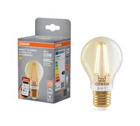 Osram Ledvance Bombilla inteligente E27 | Pera A60 | Dorada | 2400K | Wi-Fi | 6W