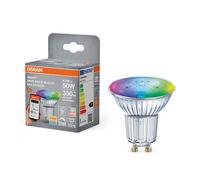 Osram Ledvance GU10 inteligente LED | PAR16 | Transparente | RGB+2700-6500K | Wi-Fi | 4,7 W