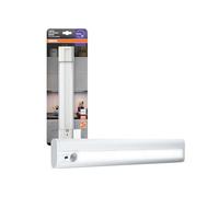 OSRAM LINEAR LED Batería Móvil 300, Luz de unidad base Blanca, 174lm, 4000K, Sensor de movimiento, operada por batería, 2.9W