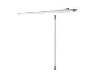 OSRAM Luminaria Submarine estanca, blanca, 1,5 m, 24 W, 4000 K, IP65, policarbonato, diseño estilizado, montaje en pared y techo, 2160 lm