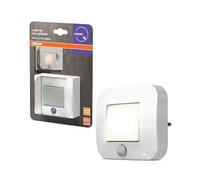 OSRAM Lunetta Hall Sensor Luz Nocturna Blanca; Sensor de Movimiento; Sensor de Luz Diaria; Tecnología LED; IP20; 0,7 W; Enchufe