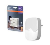 OSRAM LUNETTA Wave luz nocturna blanca plástico, luz blanco cálido, protección IP20, para habitación infantil e interiores