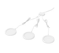 OSRAM Luz de bajo mueble SMART+ WiFi, redonda, blanca, 6,5W, 375lm, 83mm, luz blanco dinámico, regulable, larga duración, fácil montaje, controlable por app, 3000K-6500K, para cocinas, estanterías