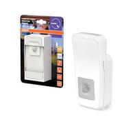 Osram Luz nocturna LUNETTA TORCH, sensor y antorcha integrados, 2W, 10lm, luz blanca, blanca fría y blanca luz diurna (3000 & 4000 & 6500K), enchufe UE integrado, para uso en interiores