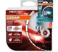 Osram Night Breaker 200 Laser Silver LED H1 H3 H4 H7 H8 H11 HB3 HB4 Libre Wah...
