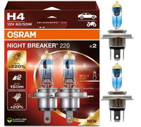 Osram H4 NightBreaker220% 2erSet 12V