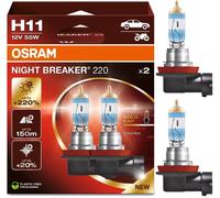OSRAM 64211NB220-2HB Lámpara, faro de carretera