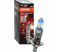 OSRAM Night Breaker Ilimitado H1 +110% Bombilla Lámpara 12V 60/55 Watt P14, 5s