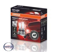 OSRAM Night Breaker Lámparas LED H7 2 Ud Homologadas 6000K 64210DWNB +220%