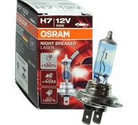 2x OSRAM Night Breaker Laser + 130% Bombilla H7 55W 12V PX26d