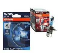 OSRAM NIGHT BREAKER LASER H4 +130% W5W COOL BLUE INTENSE SET Bombilla Lámpara