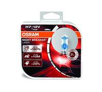 OSRAM NIGHT BREAKER LASER H7, lámpara para faros halógena, 64210NBL-HCB, automóvil de 12 V, caja doble (2 unidades)