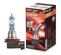 OSRAM NIGHT BREAKER LASER H8, +150% más de luz, lámpara halógena para faros, 64212NL, coche de 12 V, caja plegable (1 lámpara)