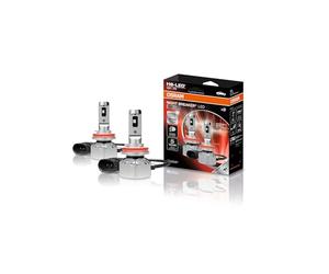 OSRAM NIGHT BREAKER LED SMART H8; Faros antiniebla LED con homologación para carretera; haz de luz antiniebla más amplio; 6000K; 2 lámparas