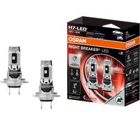 OSRAM NIGHT BREAKER LED SPEED H7 450, LED de luz de carretera y de cruce homologado para calle, hasta un 450% más de brillo, 6000K, sin necesidad de accesorios mecánicos, LEDEC02 integrado