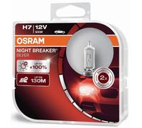 OSRAM Night Breaker Plata H7 Duobox 1500Lm Bombilla 64210NBS-HCB