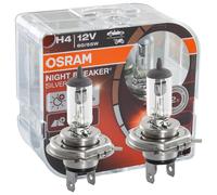 OSRAM NIGHT BREAKER SILVER H4 DuoBox 64193NBS-HCB Halógena 2x 60W 12V