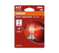 OSRAM NIGHT BREAKER SILVER, H7, lámpara de faro halógena, Blíster individual (1 lámpara)