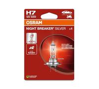 OSRAM NIGHT BREAKER SILVER, H7, lámpara de faro halógena, Blíster individual (1 lámpara)