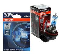 OSRAM NIGHT BREAKER UNLIMITED H11 +110% W5W COOL BLUE INTENSE SET Bombilla