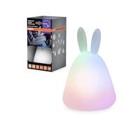 OSRAM NIGHTLUX TOUCH Luz nocturna conejo con función táctil regulable, plástico blanco, protección IP20, para dormitorio infantil