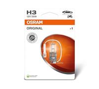 Osram Lámpara H3 para faro de carretera 64151-1BL 55W Luz alta PK22s