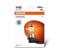 OSRAM ORIGINAL LINE 12V, H8, lámpara de faro halógena, Blíster individual (1 lámpara)