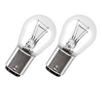 OSRAM ORIGINAL LINE 12V, P21/4W, Lámpara de señalización, Base Metálica, Doble Blíster, (2 lámparas)