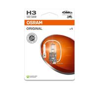 OSRAM ORIGINAL LINE - Bombilla halógena para faros delanteros H3 - PAQUETE DE 1