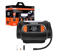 OSRAM TYREinflate 2120, pantalla digital grande, función de parada automática programable, cable de alimentación enrollable con enchufe de 12 V CC con fusible, inflado de neumáticos en 3,5 minutos
