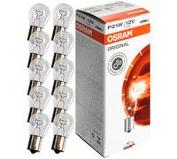 OSRAM P21W 12V Bombilla Luz Intermitente BA15s 7506 Lámpara de Auto