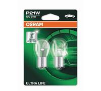 OSRAM P21W 12V Bombilla Luz Intermitente BA15s 7506ULT-02B Lámpara de Auto