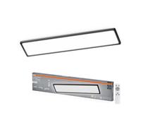 OSRAM Panel LED negro, blanco cálido, 2600 K / 4000 K / 6000 K | Planon Easyfix, Ceiling Luminaire, Negro, 25000 h, Paquete de 1