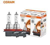 OSRAM 64211 Lámpara Halogen PGJ19-2 12V 55W H11, Halogenweiß