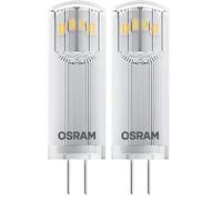 OSRAM Pin 12 V Bombilla LED G4, 1,80W, Equivalente a, 2700 K, 1.8 W, Reemplazo de 20W, Paquete individual (Paquete de 2)