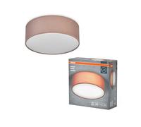 OSRAM Plafón ORBIS PARIS 300mm, marrón, casquillo E27, puede equiparse con lámpara smart, alta calidad, diseño moderno, apto para interior, redondo, IP20