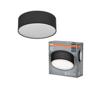 OSRAM Plafón ORBIS PARIS 300mm, negro, casquillo E27, puede equiparse con lámpara smart, alta calidad, diseño moderno, apto para interior, redondo, IP20