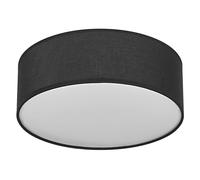 OSRAM Plafón ORBIS PARIS 300mm, negro, casquillo E27, puede equiparse con lámpara smart, diseño moderno, apto para interior, redondo, IP20