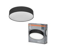 OSRAM Plafón ORBIS PARIS 400mm, negro, casquillo 2xE27, puede equiparse con lámpara smart, alta calidad, diseño moderno, apto para interior, redondo, IP20