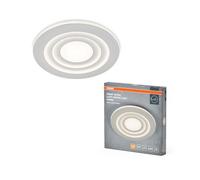 OSRAM Plafón ORBIS SPIRAL LOOP CL 505mm, blanco, 42W, 4000lm, color de luz blanco cálido, distribución efectiva de luz directa e indirecta, larga vida, redondo, IP20, 3000K.