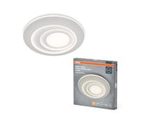 OSRAM Plafón ORBIS SPIRAL RD CL 505mm, blanco, 42W, 4000lm, color de luz blanco cálido, distribución efectiva de luz directa e indirecta, larga vida, redondo, IP20, 3000K.