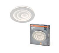 OSRAM Plafón ORBIS SPIRAL ROUND 365mm, blanco, 38W, 2400lm, color de luz blanco cálido, distribución eficaz de la luz indirecta, larga duración, redondo, módulo LED, IP20, 3000K.