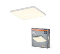 OSRAM Planon Frameless, panel luminoso sin marco en blanco con tecnología LED avanzada, 19W, forma cuadrada (300x300mm), color de luz blanco cálido a 3000K, carcasa de aluminio