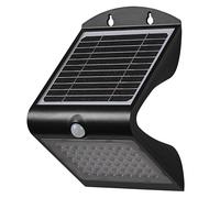 OSRAM Proyector con sensor solar ENDURA negro 4W, 500lm | ENDURA Flood Butterfly, Outdoor Lanterns, Negro, 36000 h, Paquete de 1