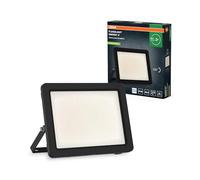 OSRAM , Proyector LED con clase de eficiencia energética A, carcasa de aluminio negra, 24.5 W, 4600 lm, para uso en exteriores, diseño compacto, bajo peso, fácil instalación, LED no sustituible