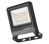 OSRAM Proyector LED ENDURA FLOOD PC 30W, blanco cálido 3000K, 3000 lúmenes, IP65, respetuoso con el medio ambiente, ángulo de haz de 110°, 100 lm/W, gris