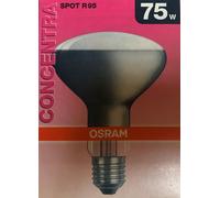 OSRAM/RADIUM E27 75W 230V LÁMPARA REFLECTORA R95 STRAHLER SPOT 35°