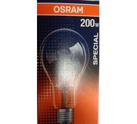 OSRAM/RADIUM SPECIAL CENTRA A CL 200 230V E27/ES 200W Claro 2500 Lm
