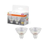 OSRAM Reflector LED Spot Star MR16, blanco cálido 2700 K, 3,4 W, GU5.3, 36°, 345 lm, bajo voltaje, transparente, para focos, vitrinas, 15.000 h